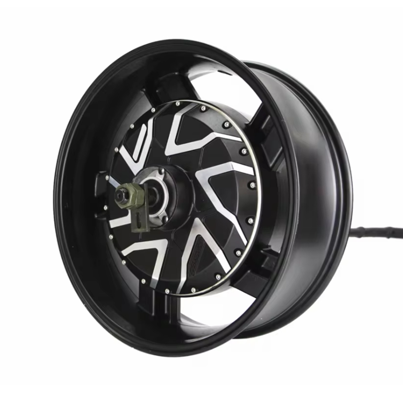 Motorcycle Gear Hub - QS Motor 12000W 17X6.0inch V412KW 70H,