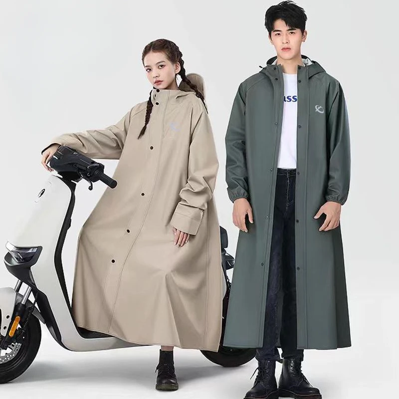 Long Thickened Motorcycle Rain - Motorcycle Gear For Men 评论和价格