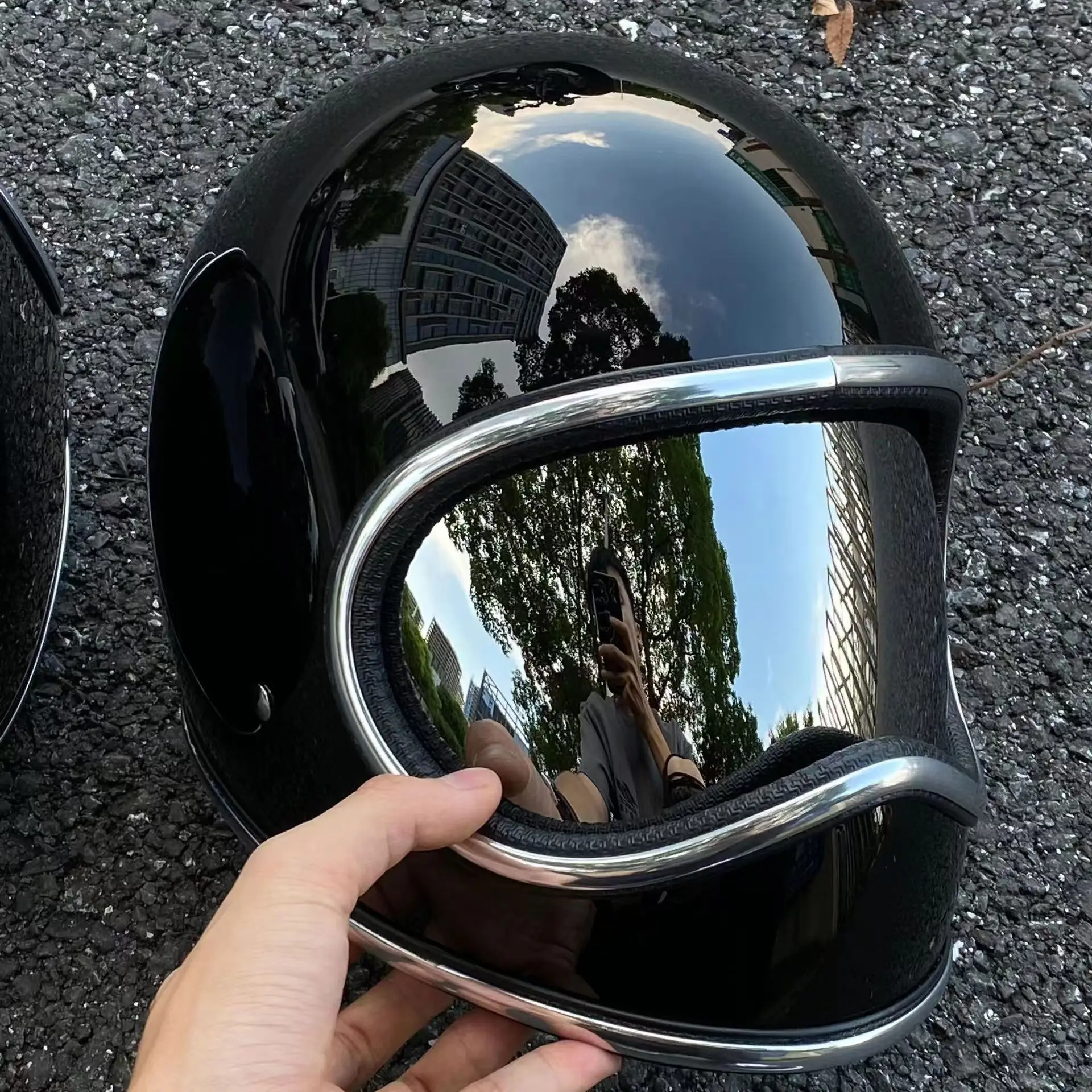 HOT Motorcycle Helmet Fibergla - Motorcycle Gear Japan 评论和价格