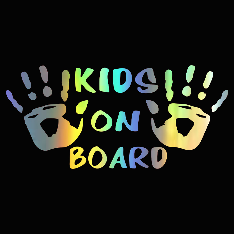 3D Car Sticker KIDS ON BOARD C - Motorcycle Gear Hub 评论和价格
