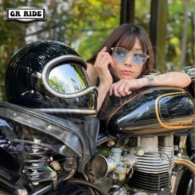 HOT Motorcycle Helmet Fibergla - Motorcycle Gear Japan 评论和价格
