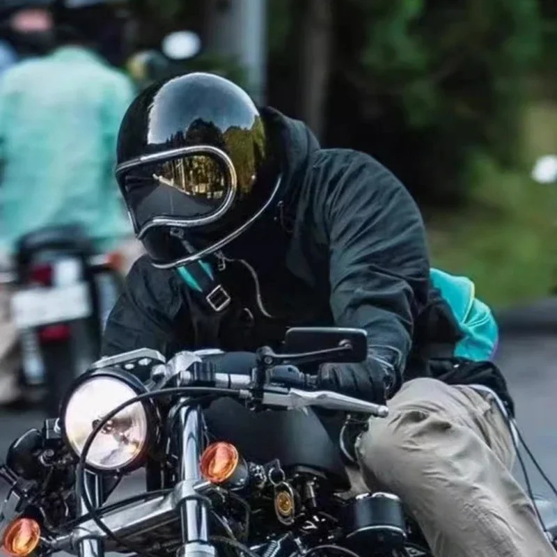 HOT Motorcycle Helmet Fibergla - Motorcycle Gear Japan 评论和价格