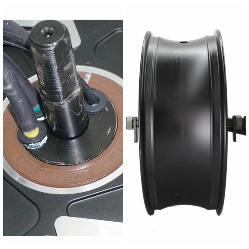 QS Motor 12000W 17X6.0inch V41 - Motorcycle Gear Hub 评论和价格