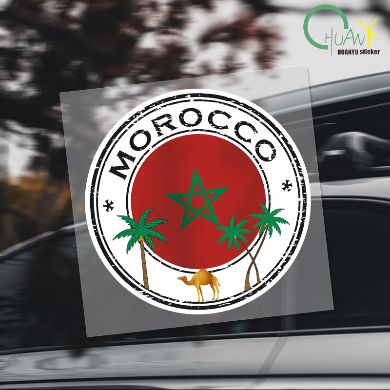 Creative Morocco Stickers Moro - Motorcycle Gear Hub 评论和价格