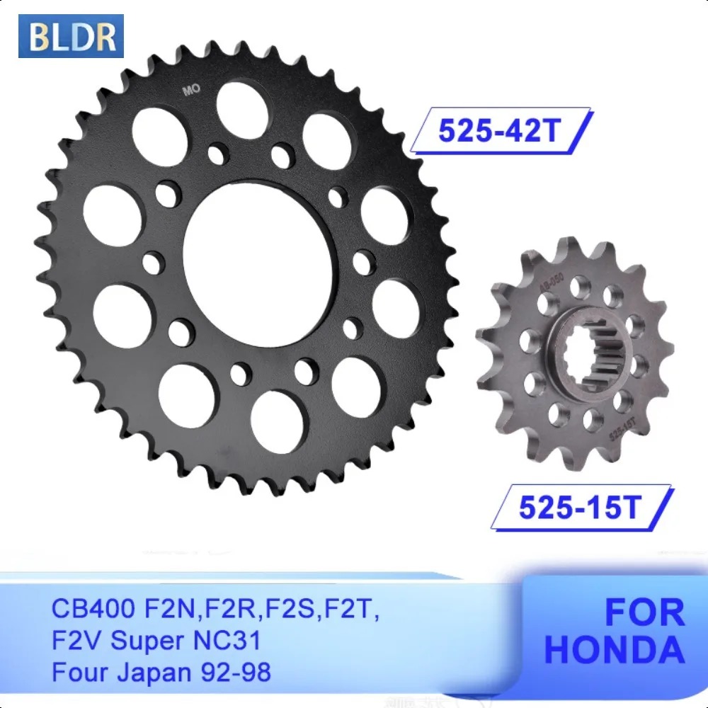525 15T 42T Front Rear Sprocke - Motorcycle Gear Japan 评论和价格